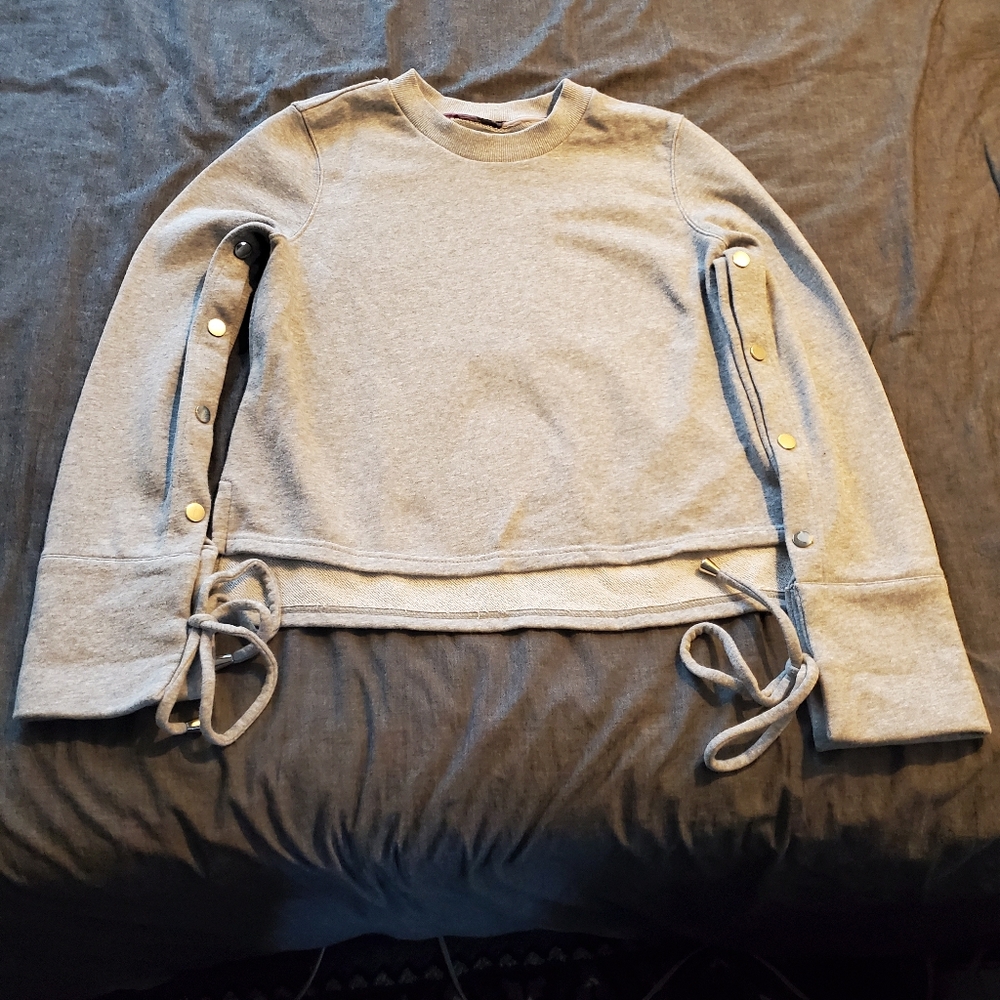 J.O.A. Sweatshirt wirh ties